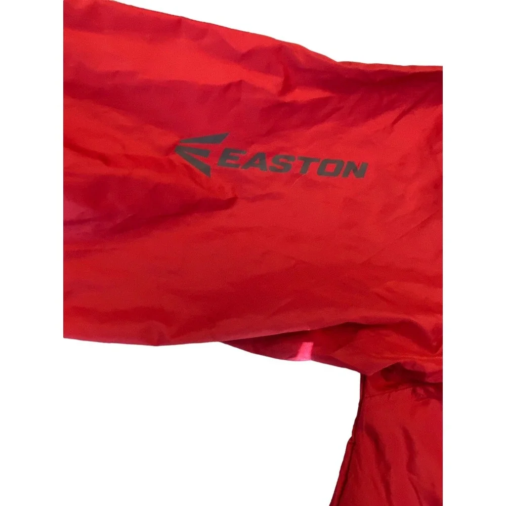 Men's Easton Pullover 1/4 Zip Size XXL‎ Long Sleeve Pullover Red Drawstring